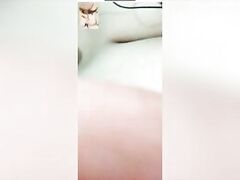 Big boobs Desi aunty having fun with boyfriend on webcam